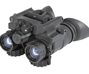 AGM Global Vision, NVG 40 NW2, Night Vision Binocular/Dual Tube, 1X Magnification, Gen 2+, P45 White Phosphor IIT, Black