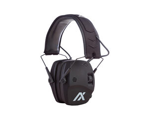 AXIL, TRACKR Blu, Bluetooth Tactical Earmuff, Matte Finish, Black, 2 AAA Batteries Included