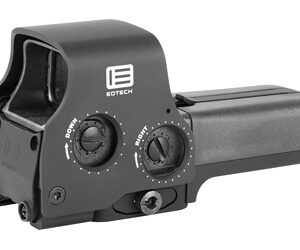 Perfect for anyone that doesn't like to sacrifice. The 558 is compatible with Gen-I-III night vision devices and features an adjustable, locking quick detach mount that offers instant removal. The operational buttons are located on the side of the sight making this optic ideal for use with EOTech switch-to-side magnifiers. The drop-in replacement Laser Battery Caps (LBC and LBC2) are designed to work with this model as well, increasing your aiming capabilities and speed to target all day and night long. Night vision optic compatible.