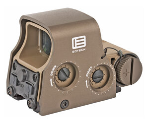 The XPS2 is the shortest, smallest and lightest EOTech model holographic weapon sight available without night vision. Its size and weight make it convenient for hunters and law enforcement officers to carry. It is also fast and runs on a single 123 battery. The compact, single-lithium-battery configuration leaves more rail space than ever for rear iron sights or magnifiers.