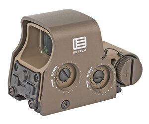 The XPS2 is the shortest, smallest and lightest EOTech model holographic weapon sight available without night vision. Its size and weight make it convenient for hunters and law enforcement officers to carry. It is also fast and runs on a single 123 battery. The compact, single-lithium-battery configuration leaves more rail space than ever for rear iron sights or magnifiers.