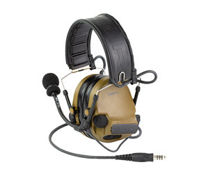 3M PELTOR ComTac V has Omni-directional microphones and high fidelity speakers that are optimized to transmit voice communication and can pick up sounds with great sensitivity with an excellent signal-to-noise ratio for clear and accurate sound replication. The result is a more natural sounding headset with unmatched sound clarity. In addition to the environmental microphones, the legacy boom mic (for external radio transmissions has been replaced with the MT33. This boom greatly improves the audio transmit in various noise conditions. The main, critical improvement to the MT33 provides is its noise cancellation performance. The MT33 provides 18db in noise cancellation vs the legacy microphone, which provided 6db in noise cancellation measured at 10mm distance, normalized for 0db a 1khz. 3M has replaced the leather headband, for a modern rubberized band that is easy to remove if the user wants to convert to ARC adapters (or convert back to a headband). This headband has increased environmental resistance to heavy maritime environments. Some users are fielding new, multi-channel software defined radios. The power output, waveforms, and encryption these radios are exhibiting have caused 3M to increase the overall immunity to Radio Frequency (RF) susceptibility and Electromagnetic Interference (EMI) in its COMTAC platform. 3M has implemented shielding within the cables and around the circuitry to help ensure the headset will be immune the effects of the new radio systems. The ComTac 5 utilizes U-174 plug, and will connect directly into your existing push-to-talk radio adapter Connection.