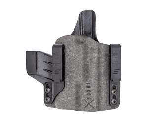 Safariland, INCOG-X, Joint Collaboration with Haley Strategic, Inside the Waistband Holster, Fits Glock 43X/48, Microfiber Suede Wrapped Boltaron Construction, Black, Right Hand