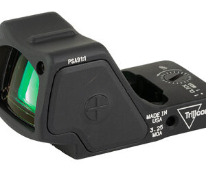 Trijicon, RMR HD, Reflex Sight, 55 MOA Segmented Ring w/3.25 MOA Dot, Matte Finish, Black, Forward Facing Light Sensor